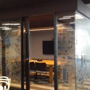 Timber board room lighting in Australia Post Melbourne CBD