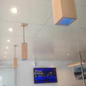 Timber pendant Lighting