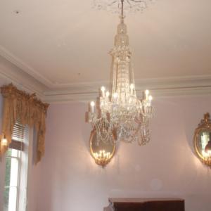 Bluelab - Como House Ball Room, chandelier restoration