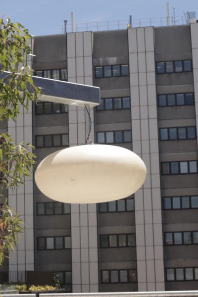 RMIT Custom roof top BBQ feature lighting