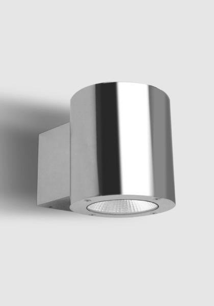 Architectural marine grade LED exterior wall light