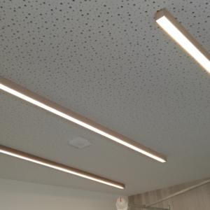 Truss 90 Linear timber LED lighting