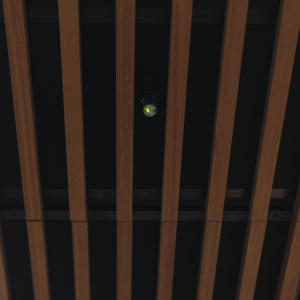 K9 Emergency lighting concealed between timber ceiling