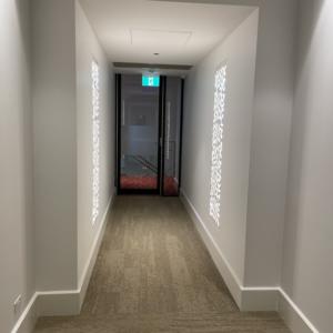 The Sands Corridor Custom lighting